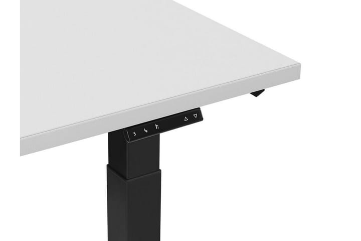 Skrivbord Hengrove 130 cm Elektriskt Justerbart - Grå/Svart - Möbler - Bord & matgrupp - Kontorsbord - Skrivbord