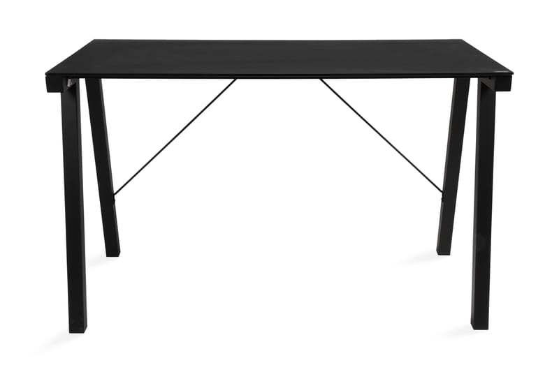 Skrivbord Laursen 125 cm - Svart - Möbler - Bord & matgrupp - Kontorsbord - Skrivbord