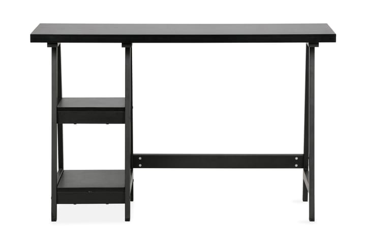 Skrivbord Rodja 119 cm med Förvaring 2 Hyller - Svart - Möbler - Bord & matgrupp - Kontorsbord - Skrivbord