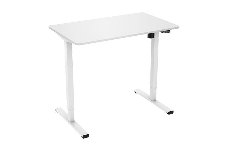 Skrivbord Shabus 100 cm Höj och Sänkbar - Vit - Möbler - Bord & matgrupp - Kontorsbord - Skrivbord