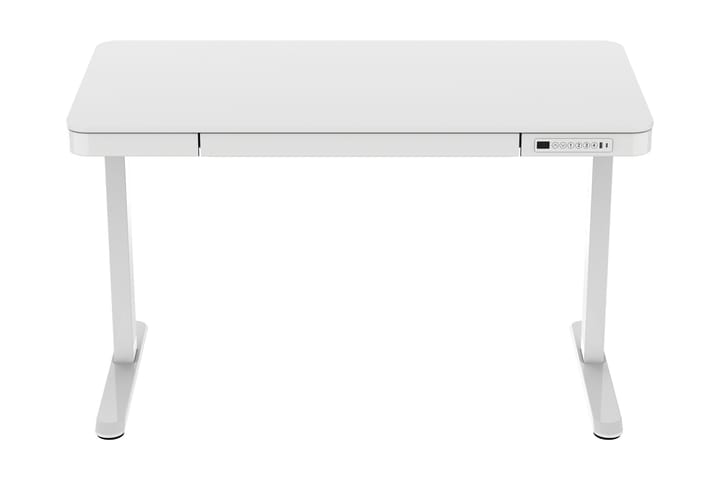Skrivbord Shabus 120 cm Höj och Sänkbar - Vit - Möbler - Bord & matgrupp - Kontorsbord - Gamingbord