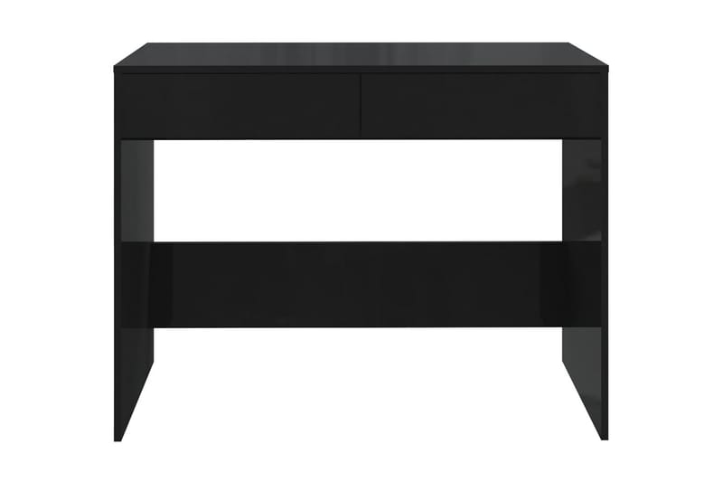 Skrivbord svart 101x50x76,5 cm spånskiva - Svart - Möbler - Bord & matgrupp - Kontorsbord - Skrivbord