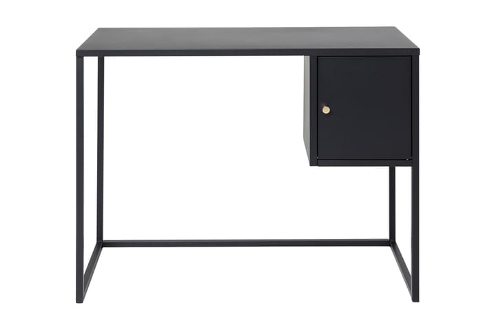 Skrivbord Tamarie 95 cm med Förvaring Skåp - Svart - Möbler - Bord & matgrupp - Kontorsbord - Skrivbord