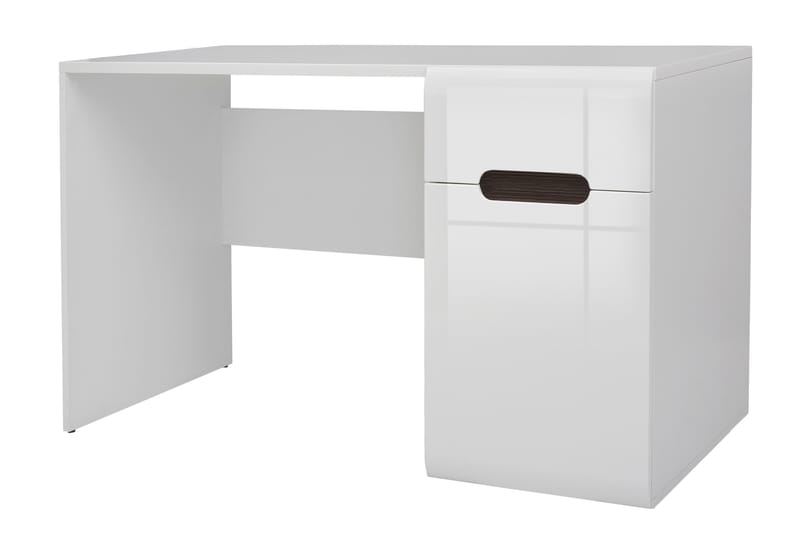 Skrivbord Tolteca 120 cm med Förvaring Låda - Vit - Möbler - Bord & matgrupp - Kontorsbord - Skrivbord