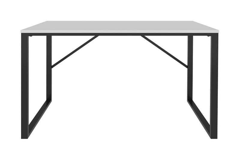 Skrivbord Wraphis 60x74x120 cm - Svart/Vit - Möbler - Bord & matgrupp - Kontorsbord - Skrivbord