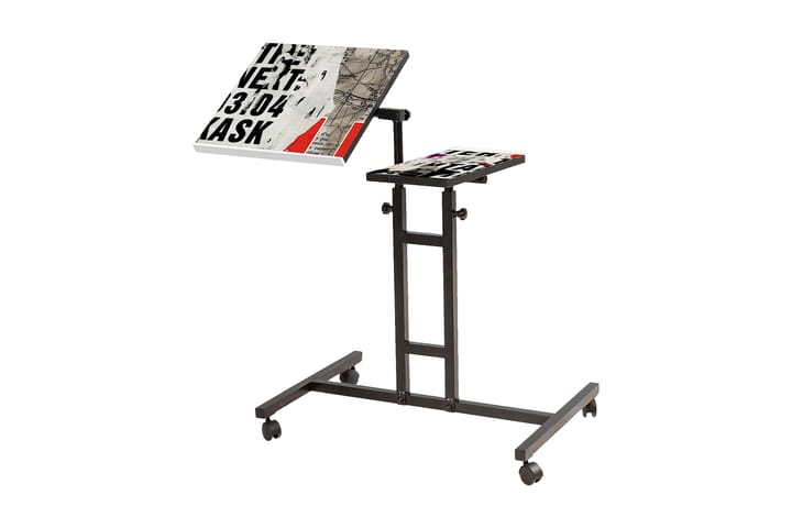 Ståskrivbord Tyanne 67 cm - Vit/Svart - Möbler - Bord & matgrupp - Kontorsbord - Skrivbord