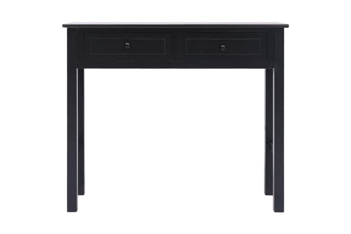 Avlastningsbord svart 90x30x77 cm trä - Svart - Möbler - Bord - Lampbord & sidobord