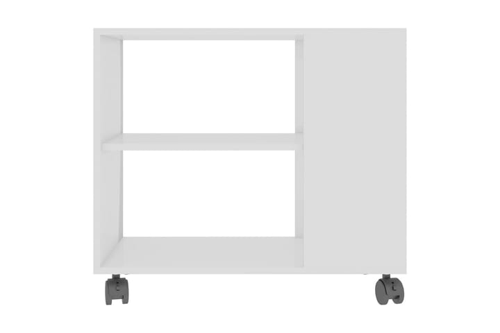Sidobord vit högglans 70x35x55 cm spånskiva - Vit - Inredning - Småmöbler - Brickbord & småbord