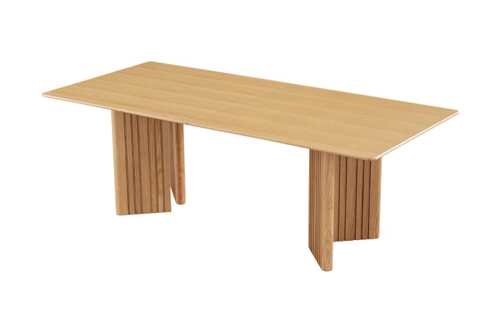 Förlängningsbart Matbord Damiene 220/320 cm - Natur - Möbler - Bord & matgrupp - Matbord & köksbord