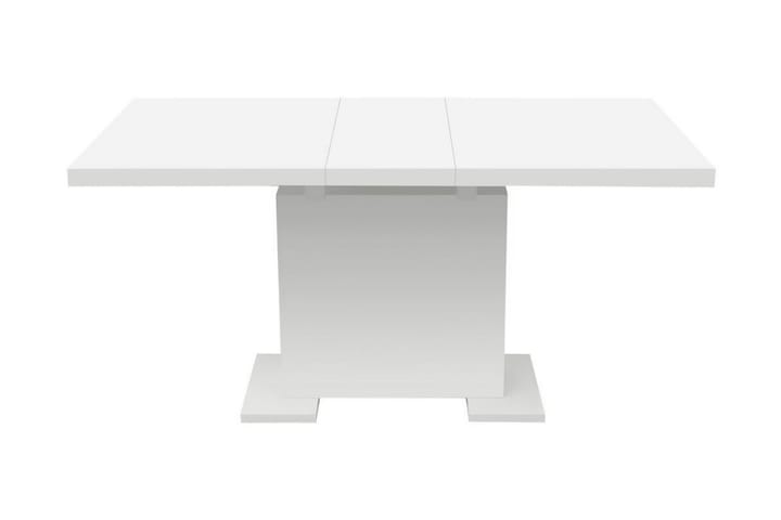 Förlängningsbart matbord högglans vit - Vit - Möbler - Bord & matgrupp - Matbord & köksbord
