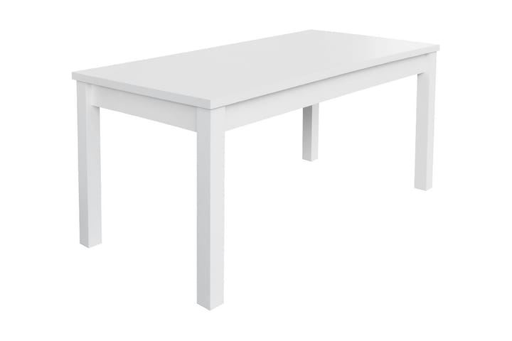 Förlängningsbart Matbord Tabell 160x80x78 cm - Vit - Möbler - Bord & matgrupp - Matbord & köksbord