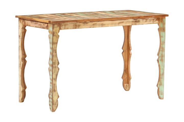 Matbord 120x60x76 cm massivt återvunnet trä - Brun - Möbler - Bord & matgrupp - Matbord & köksbord