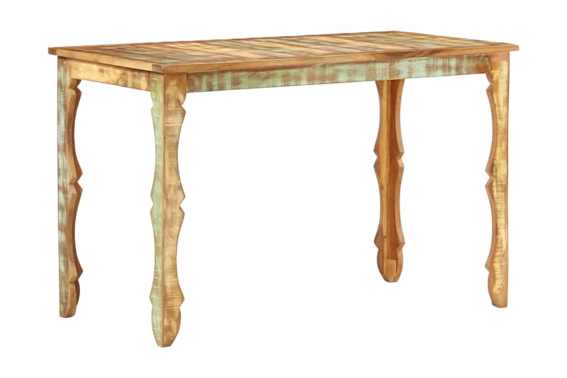 Matbord 120x60x76 cm massivt återvunnet trä - Brun - Möbler - Bord & matgrupp - Matbord & köksbord