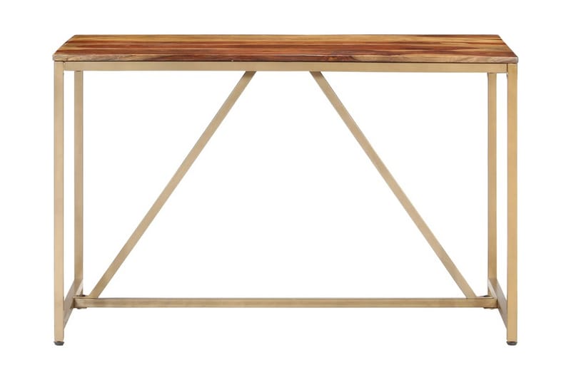 Matbord 120x60x76 cm massivt sheshamträ - Brun - Möbler - Bord & matgrupp - Matbord & köksbord