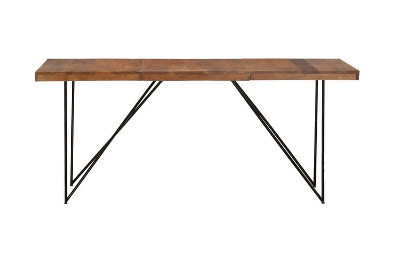 Matbord 180x90x76 cm massivt akaciaträ - Brun - Möbler - Bord & matgrupp - Matbord & köksbord