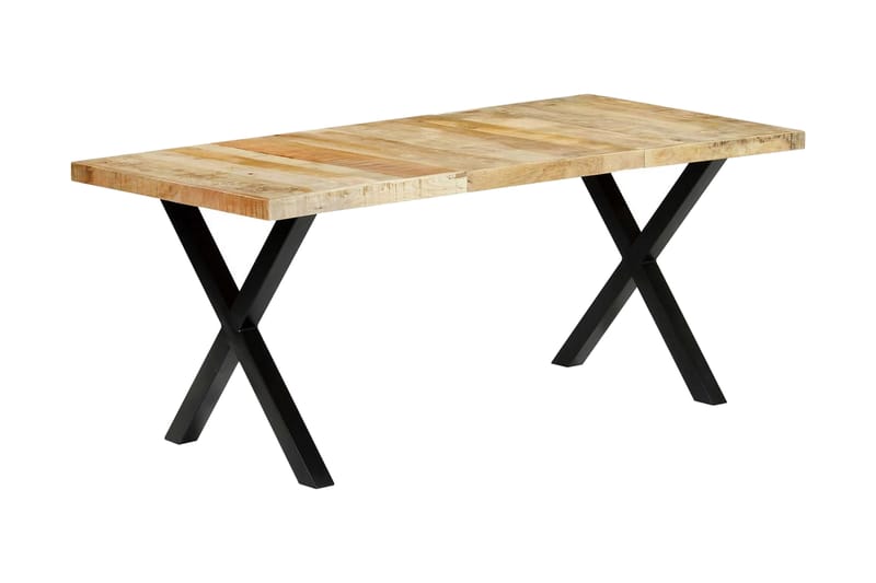 Matbord 180x90x76 cm massivt mangoträ - Brun - Möbler - Bord & matgrupp - Matbord & köksbord