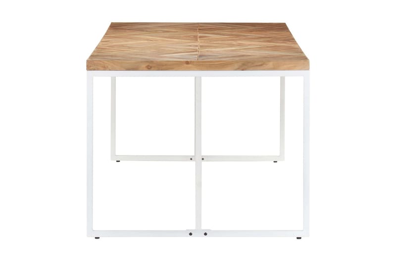 Matbord 200x90x76 cm massivt akaciaträ och mangoträ - Brun - Möbler - Bord & matgrupp - Matbord & köksbord
