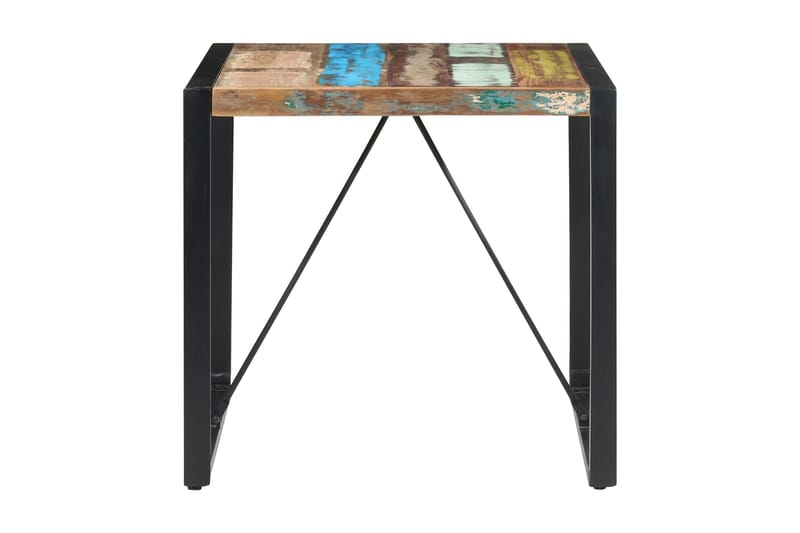 Matbord 80x80x75 cm massivt återvunnet trä - Flerfärgad - Möbler - Bord & matgrupp - Matbord & köksbord