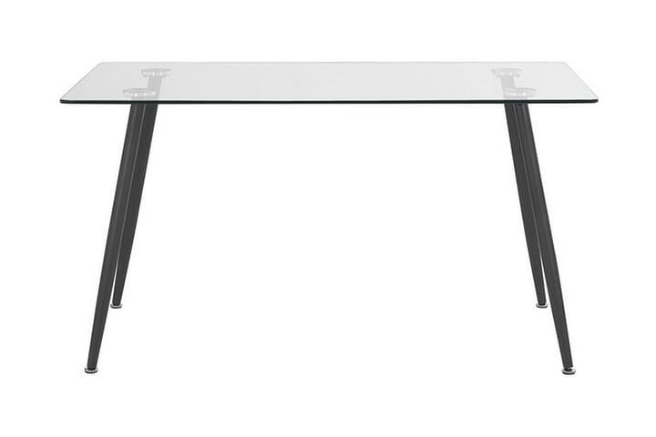 Matbord Awenda 140 cm - Glas/Svart - Möbler - Bord & matgrupp - Matbord & köksbord