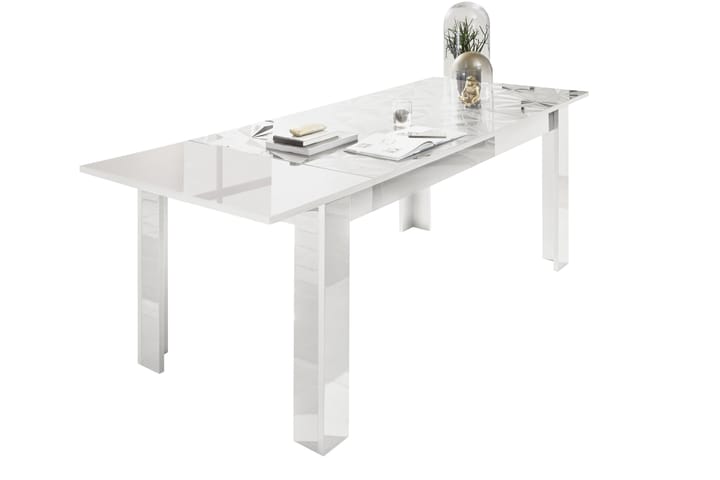Matbord Ayaka Förlängningsbart 137 cm - Vit - Möbler - Bord & matgrupp - Matgrupp