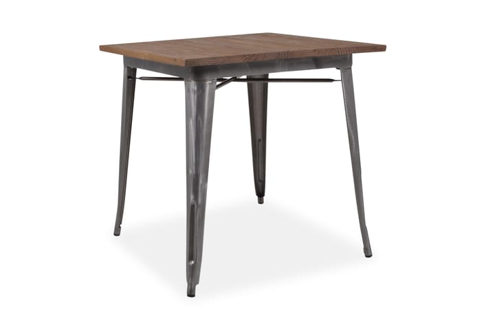 Matbord Bedinge 75 cm - Stål|Brun - Möbler - Bord & matgrupp - Matgrupp