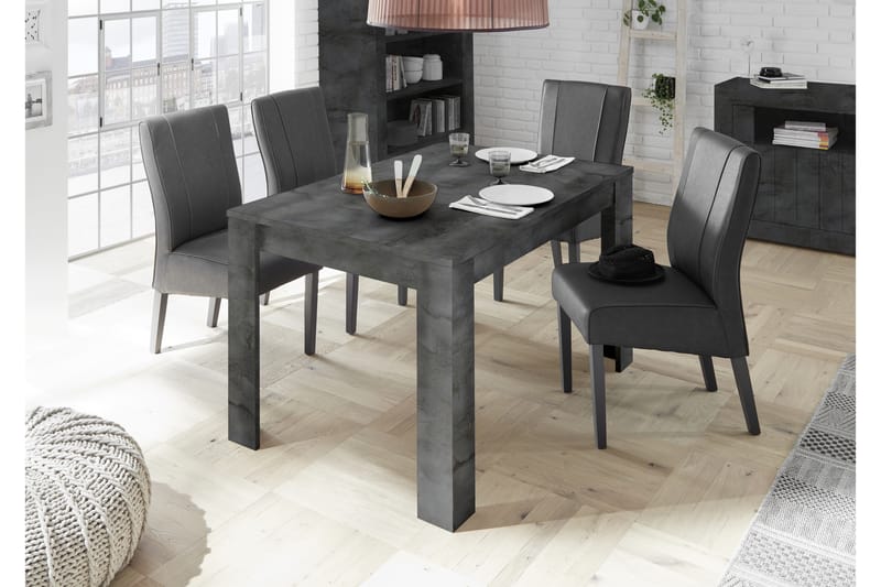Matbord Calpino Förlängningsbart 137 cm - Grå - Möbler - Bord & matgrupp - Marmorbord