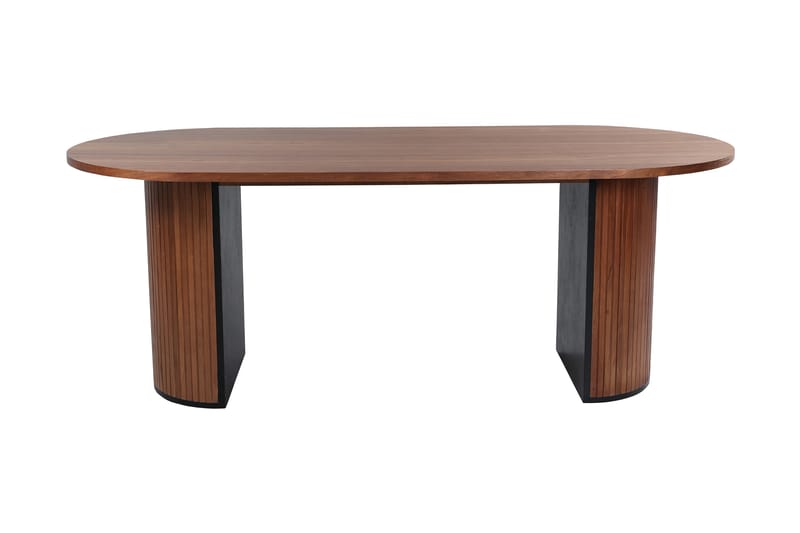 Matbord Cinaba 200 cm Ovalt - Valnötsbrun - Möbler - Bord & matgrupp - Matbord & köksbord