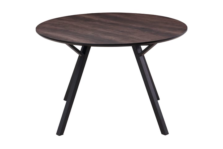 Matbord Cress 120 cm - Brun/Svart - Möbler - Fåtölj & stolar - Matstol & köksstol