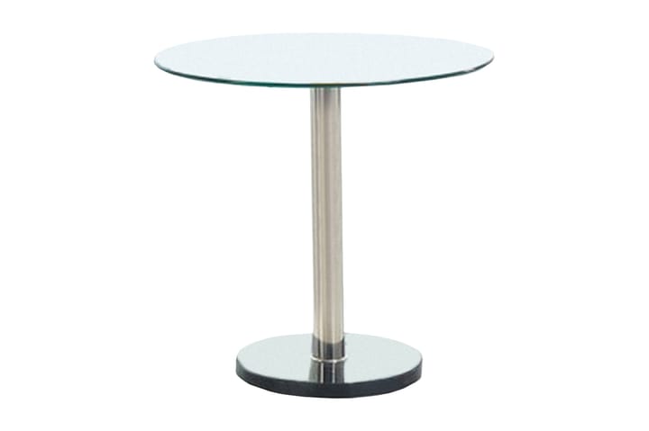 Matbord Dolan 80 cm Rund - Glas - Utemöbler & utemiljö - Utebord & trädgårdsbord - Cafébord