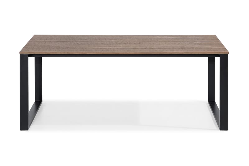 Matbord Eelis 200 cm - Vit|Svart - Möbler - Bord & matgrupp - Matbord & köksbord
