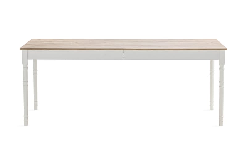 Matbord Erin Förlängningsbart 200 cm - Grå|Vit - Möbler - Bord & matgrupp - Matbord & köksbord