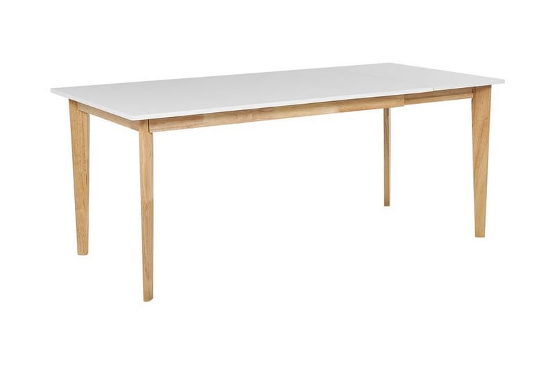 Matbord Godeset 180 cm Hopfällbart - Vit/Ljus - Möbler - Bord & matgrupp - Matbord & köksbord