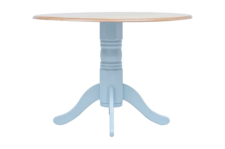 Matbord grå och brun 106 cm massivt gummiträ - Grå - Möbler - Bord & matgrupp - Matbord & köksbord