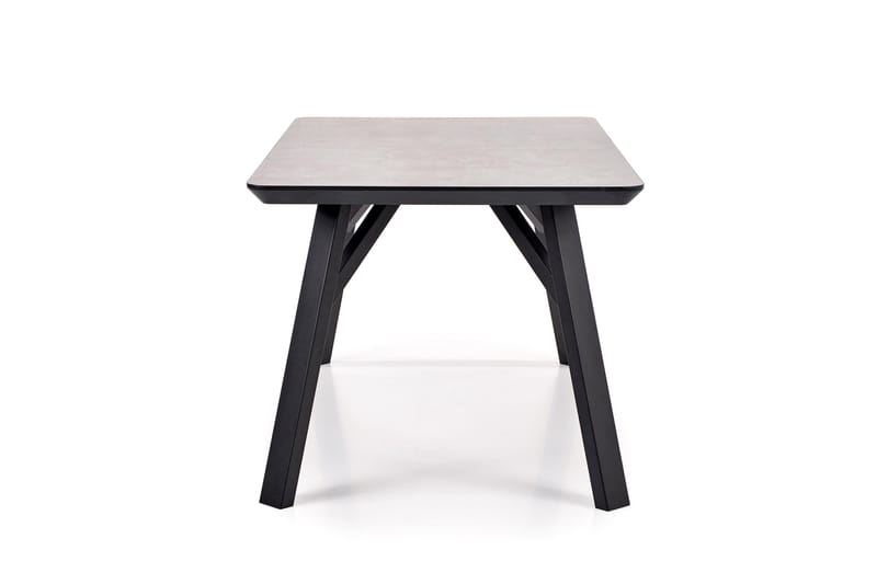 Matbord Hargett 160 cm - Grå|Svart - Möbler - Bord & matgrupp - Matbord & köksbord
