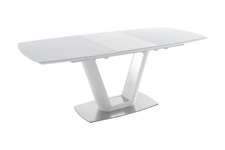 Matbord Hipps Förlängningsbart 160 cm - Vit - Möbler - Bord & matgrupp - Matbord & köksbord