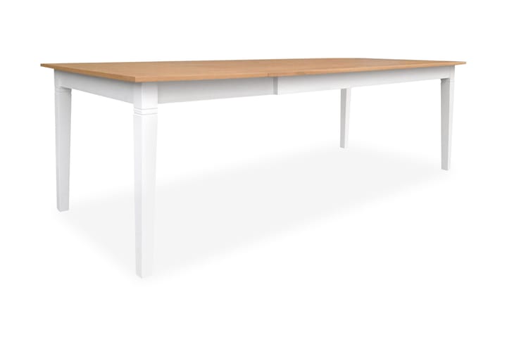 Matbord Ingeborg 180 cm - Trä|natur|Vit - Möbler - Bord & matgrupp - Matbord & köksbord