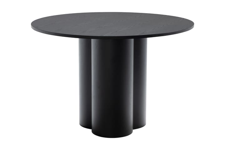 Matbord Knikriver Runt 110 cm - Mattsvart - Möbler - Bord & matgrupp - Matbord & köksbord
