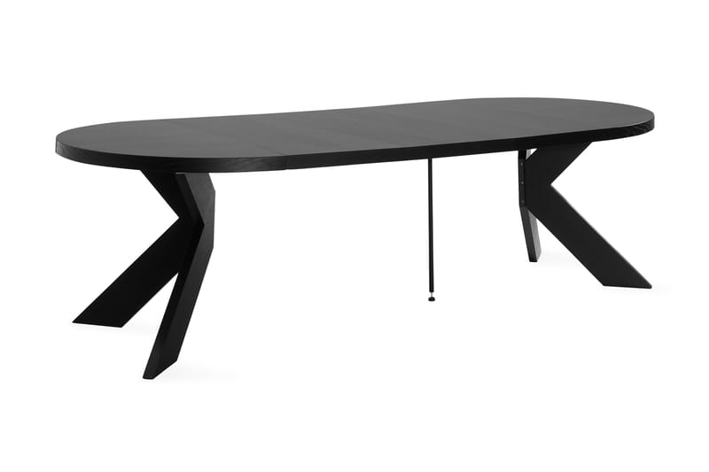 Matbord Malte Förlägningsbart 120 cm - Svart - Möbler - Bord & matgrupp - Matbord & köksbord