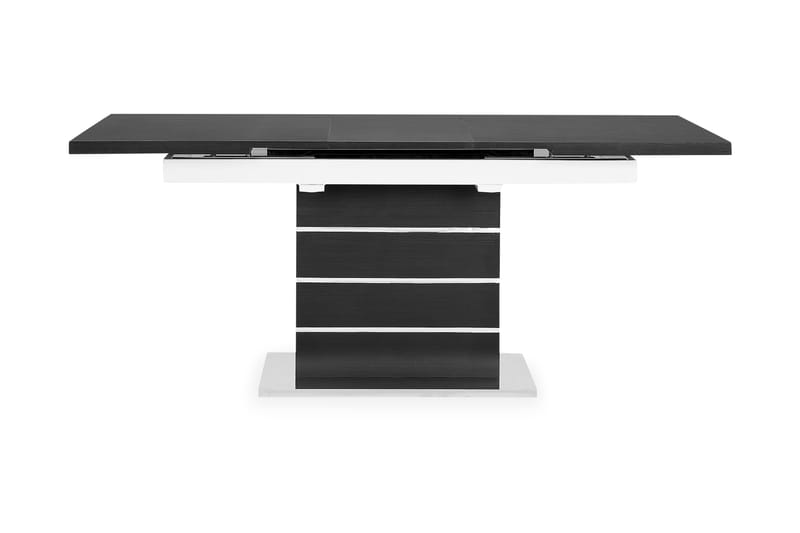 Matbord Mueller Förlängningsbart 140 cm - Svart|Vit - Möbler - Bord - Matbord & köksbord