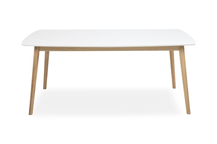 Matbord Nagano Förlängningsbart 180 cm - Vit|Beige|Grå - Möbler - Bord - Matbord & köksbord
