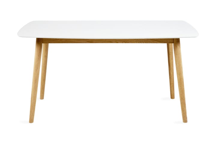 Matbord Natalie 150 cm - Vit|Ek - Möbler - Bord & matgrupp - Matbord & köksbord