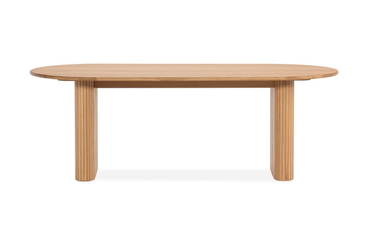 Matbord Neandir 220 cm  Massiv Ek - Natur - Möbler - Bord & matgrupp - Matbord & köksbord