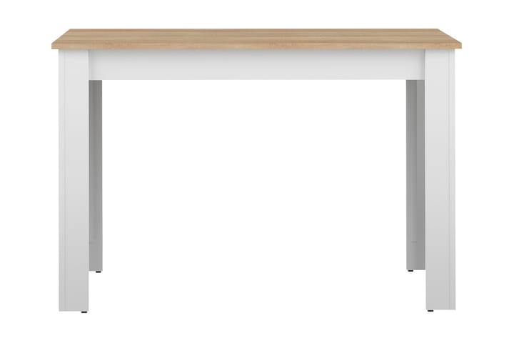 Matbord Niicii 110 cm - Trä|Vit - Möbler - Bord & matgrupp - Matbord & köksbord