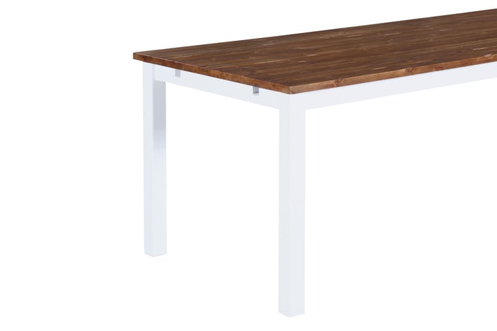 Matbord Octavia Förlängningsbart 90 cm - Natur/Vit - Möbler - Bord & matgrupp - Matbord & köksbord