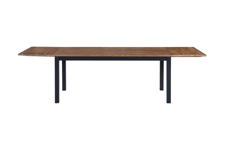 Matbord Octavia Förlängningsbart 90 cm - Svart/Natur/Svart - Möbler - Bord & matgrupp - Matbord & köksbord