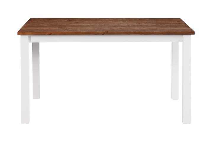 Matbord Octavia Förlängningsbart 90 cm - Vit/Natur - Möbler - Bord & matgrupp - Matbord & köksbord