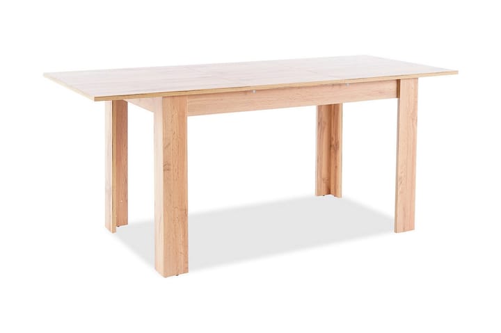Matbord Panagia Förlängningsbart 120 cm - Sonomaek/Vitpigmenterad - Möbler - Bord & matgrupp - Matbord & köksbord