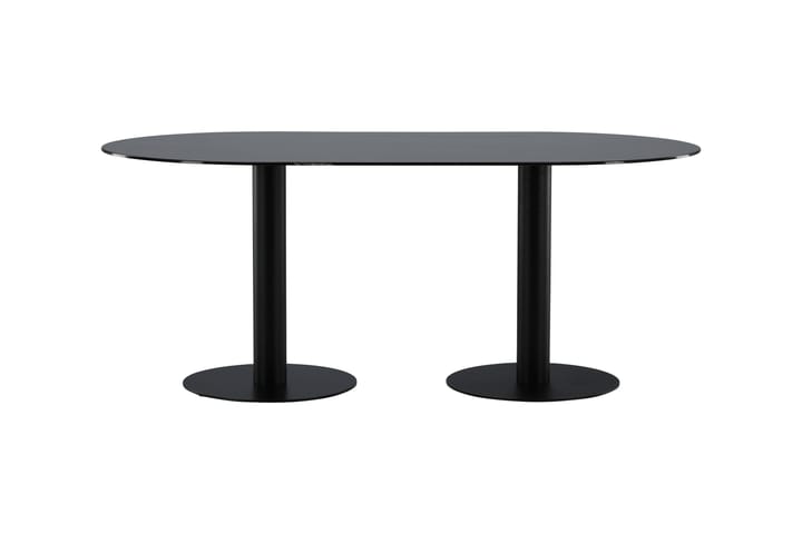 Matbord Pilis 180 cm Ovalt - Svart - Möbler - Bord & matgrupp - Matbord & köksbord