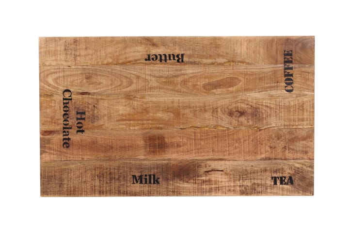 Matbord Raital 120 cm - Mango/Natur/Svart - Möbler - Bord & matgrupp - Matbord & köksbord