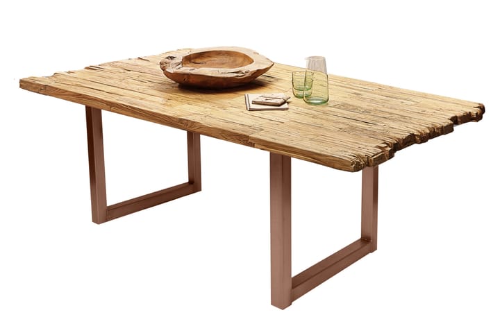 Matbord Raital 160x90 cm - Återvunnen Teak/Brun - Möbler - Bord & matgrupp - Matbord & köksbord